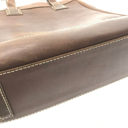 【中古品】【メンズ】 SAAD サード LEATHER TOTE BAG レザー トート バッグ 鞄 カバン 188-260707-ty-07-tagh カラー：ブラウン 万代Net店