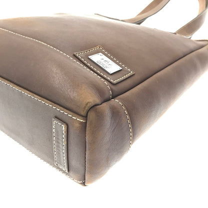 【中古品】【メンズ】 SAAD サード LEATHER TOTE BAG レザー トート バッグ 鞄 カバン 188-260707-ty-07-tagh カラー：ブラウン 万代Net店