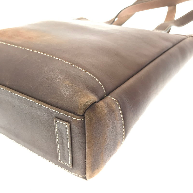 【中古品】【メンズ】 SAAD サード LEATHER TOTE BAG レザー トート バッグ 鞄 カバン 188-260707-ty-07-tagh カラー：ブラウン 万代Net店