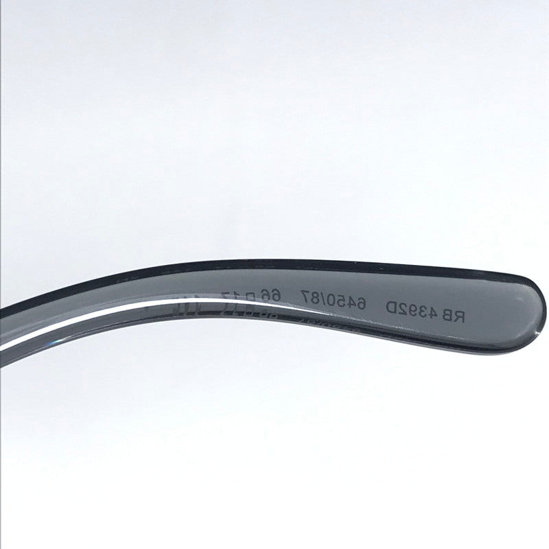 【中古品】【メンズ】 RAY-BAN レイバン SUNGLASSES RB4392D サングラス アイウェア アクセサリー 203-260703-YY-23-tagh サイズ：66□17 145 カラー：ポリッシュブラック 万代Net店