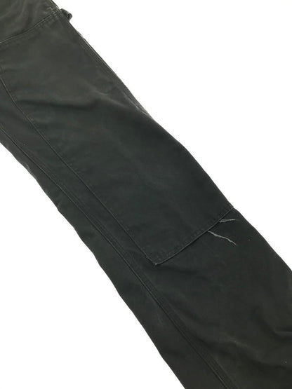 【中古品】【メンズ】 ROUND HOUSE ラウンドハウス DUCK DOUBLE KNEE OVERALLS ダック ダブルニー オーバーオール 157-260703-YY-19-tagh サイズ：30×32 カラー：ブラック 万代Net店