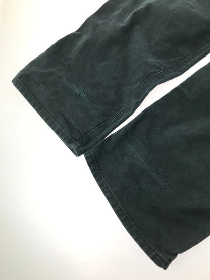 【中古品】【メンズ】 CARHARTT カーハート DUCK DOUBLE KNEE OVERALLS ダック ダブルニー オーバーオール 157-260703-YY-20-tagh サイズ：不明 カラー：ブラック 万代Net店