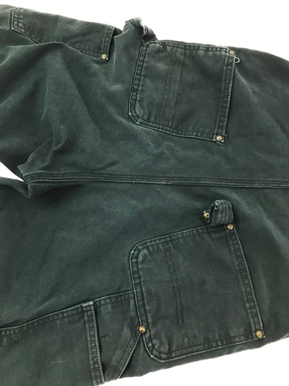【中古品】【メンズ】 CARHARTT カーハート DUCK DOUBLE KNEE OVERALLS ダック ダブルニー オーバーオール 157-260703-YY-20-tagh サイズ：不明 カラー：ブラック 万代Net店