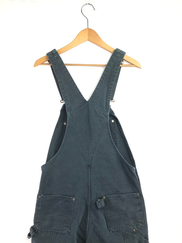 【中古品】【メンズ】 CARHARTT カーハート DUCK DOUBLE KNEE OVERALLS ダック ダブルニー オーバーオール 157-260703-YY-20-tagh サイズ：不明 カラー：ブラック 万代Net店