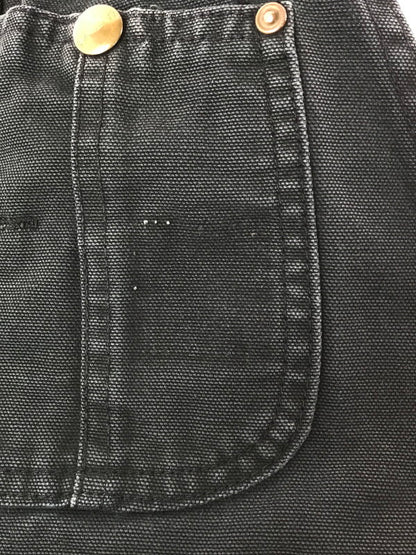 【中古品】【メンズ】 CARHARTT カーハート DUCK DOUBLE KNEE OVERALLS ダック ダブルニー オーバーオール 157-260703-YY-20-tagh サイズ：不明 カラー：ブラック 万代Net店