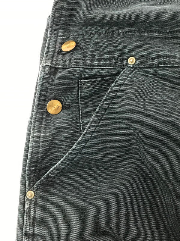 【中古品】【メンズ】 CARHARTT カーハート DUCK DOUBLE KNEE OVERALLS ダック ダブルニー オーバーオール 157-260703-YY-20-tagh サイズ：不明 カラー：ブラック 万代Net店