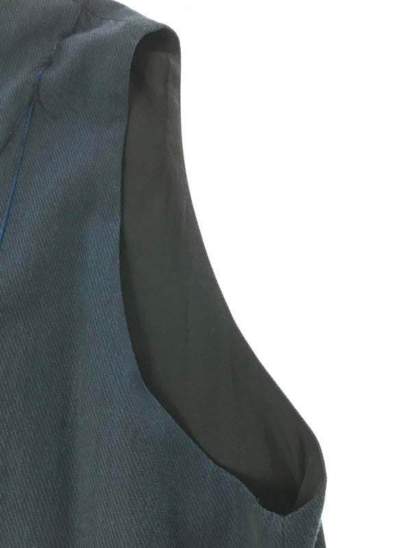 【中古品】【メンズ】 JieDa ジエダ GABARDINE OVER VEST JIE-20W-SH06-A ギャバジンオーバーベスト トップス 140-260703-YY-12-tagh サイズ：F カラー：ネイビー 万代Net店