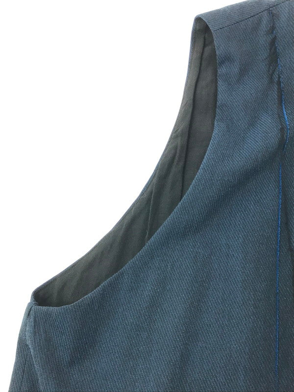【中古品】【メンズ】 JieDa ジエダ GABARDINE OVER VEST JIE-20W-SH06-A ギャバジンオーバーベスト トップス 140-260703-YY-12-tagh サイズ：F カラー：ネイビー 万代Net店
