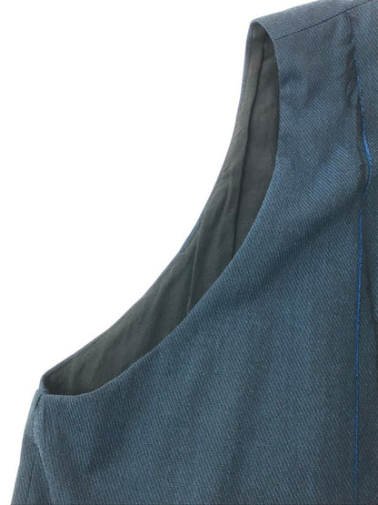 【中古品】【メンズ】 JieDa ジエダ GABARDINE OVER VEST JIE-20W-SH06-A ギャバジンオーバーベスト トップス 140-260703-YY-12-tagh サイズ：F カラー：ネイビー 万代Net店
