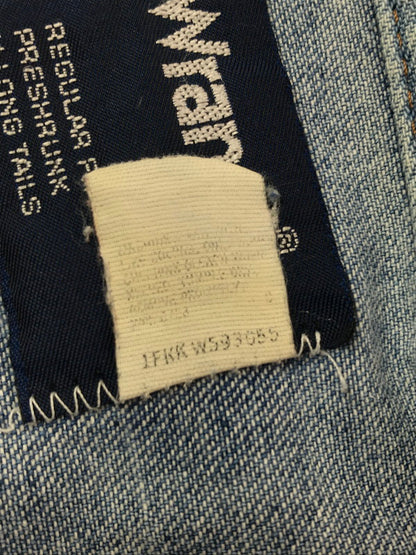 【現状渡し品】【メンズ】 WRANGLER ラングラー 80's DENIM SHIRT 80年代 デニム シャツ ヴィンテージ 146-260820-rt-06-tag サイズ：15.5 カラー：インディゴ 万代Net店
