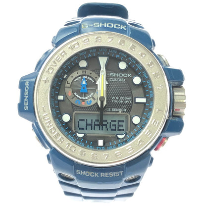 【現状渡し品】【メンズ】 G-SHOCK ジーショック MASTER OF G-SEA GWN-1000-2AJF アナログ デジタル タフソーラー 腕時計 196-260629-ty-03-tagh カラー：ブルー 万代Net店