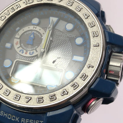 【現状渡し品】【メンズ】 G-SHOCK ジーショック MASTER OF G-SEA GWN-1000-2AJF アナログ デジタル タフソーラー 腕時計 196-260629-ty-03-tagh カラー：ブルー 万代Net店