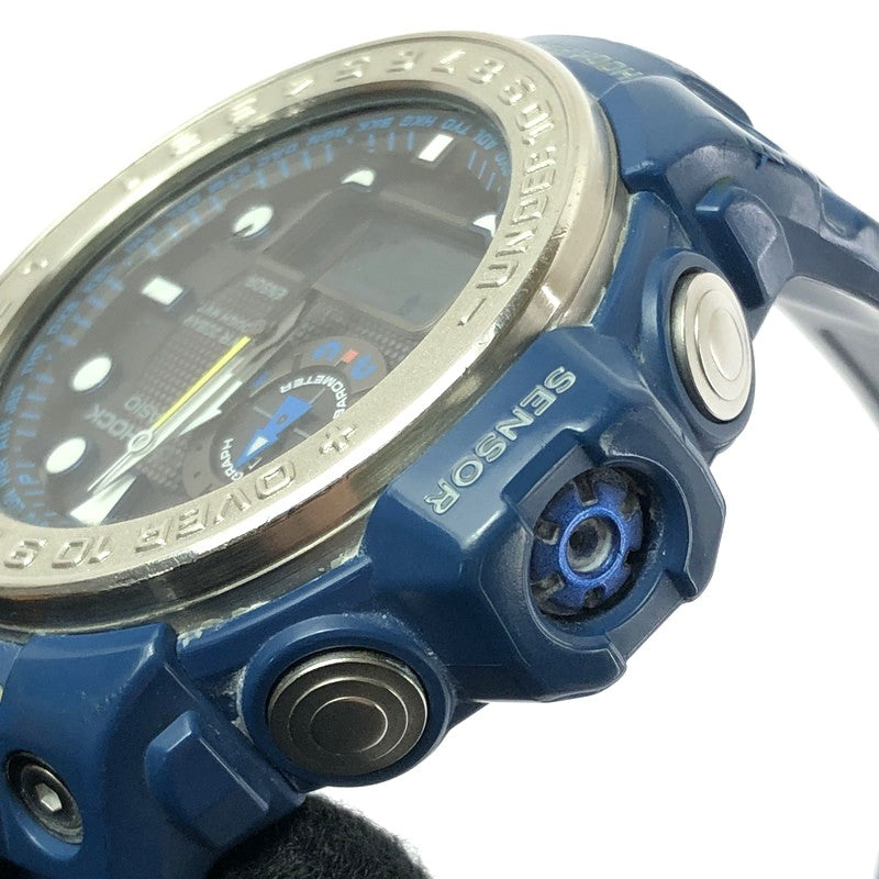 【現状渡し品】【メンズ】 G-SHOCK ジーショック MASTER OF G-SEA GWN-1000-2AJF アナログ デジタル タフソーラー 腕時計 196-260629-ty-03-tagh カラー：ブルー 万代Net店