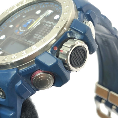 【現状渡し品】【メンズ】 G-SHOCK ジーショック MASTER OF G-SEA GWN-1000-2AJF アナログ デジタル タフソーラー 腕時計 196-260629-ty-03-tagh カラー：ブルー 万代Net店