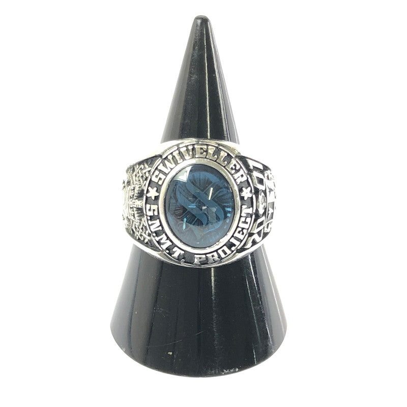 【中古品】【メンズ】 JOSTENS ジャスティンズ LTM 2001 STONE COLLEGE RING LTM刻印 2001年 ストーン カレッジ リング 指輪 アクセサリー 192-260629-ty-09-tagh カラー：シルバー 万代Net店