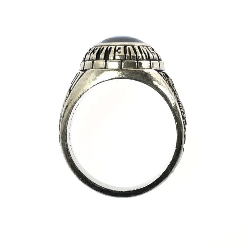 【中古品】【メンズ】 JOSTENS ジャスティンズ LTM 2001 STONE COLLEGE RING LTM刻印 2001年 ストーン カレッジ リング 指輪 アクセサリー 192-260629-ty-09-tagh カラー：シルバー 万代Net店