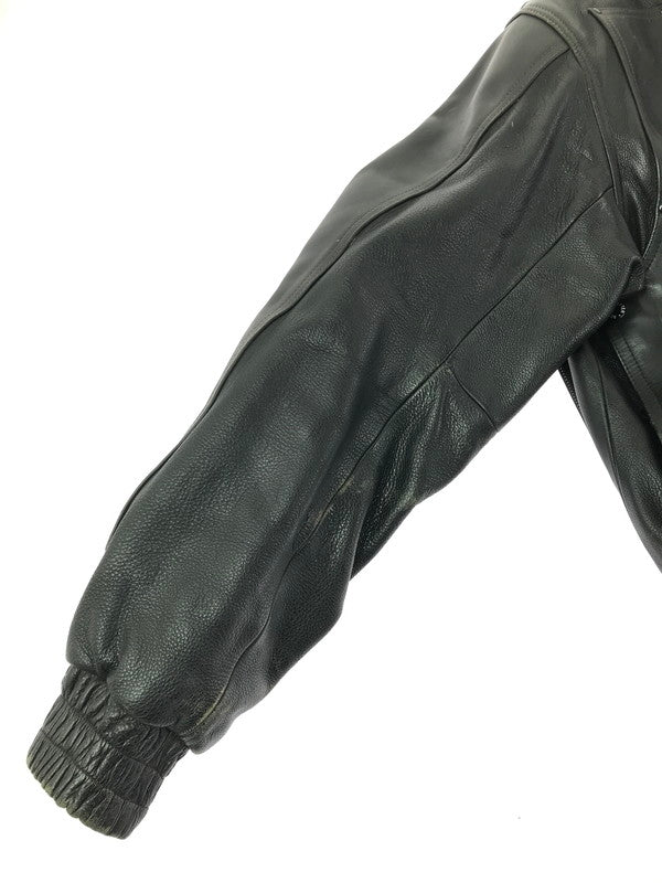 【中古品】【メンズ】 KADOYA カドヤ NEW CONCEPTER LEATHER RIDERS JACKET P-RJ2001 ニューコンセプター レザーライダースジャケット 韓国製 アウター 145-260703-YY-15-tagh サイズ：3L カラー：ブラック 万代Net店