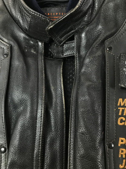 【中古品】【メンズ】 KADOYA カドヤ NEW CONCEPTER LEATHER RIDERS JACKET P-RJ2001 ニューコンセプター レザーライダースジャケット 韓国製 アウター 145-260703-YY-15-tagh サイズ：3L カラー：ブラック 万代Net店