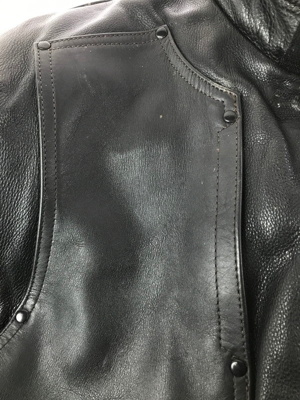 【中古品】【メンズ】 KADOYA カドヤ NEW CONCEPTER LEATHER RIDERS JACKET P-RJ2001 ニューコンセプター レザーライダースジャケット 韓国製 アウター 145-260703-YY-15-tagh サイズ：3L カラー：ブラック 万代Net店