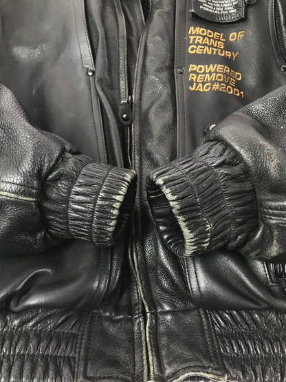 【中古品】【メンズ】 KADOYA カドヤ NEW CONCEPTER LEATHER RIDERS JACKET P-RJ2001 ニューコンセプター レザーライダースジャケット 韓国製 アウター 145-260703-YY-15-tagh サイズ：3L カラー：ブラック 万代Net店