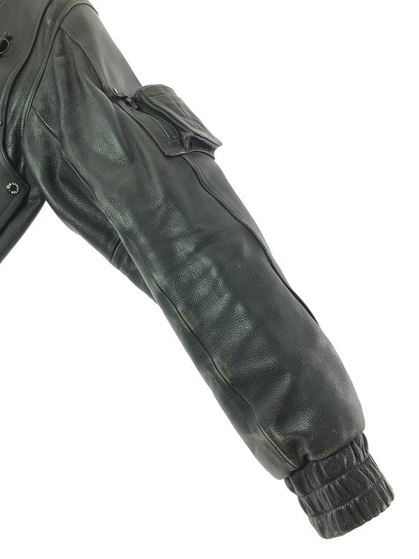 【中古品】【メンズ】 KADOYA カドヤ NEW CONCEPTER LEATHER RIDERS JACKET P-RJ2001 ニューコンセプター レザーライダースジャケット 韓国製 アウター 145-260703-YY-15-tagh サイズ：3L カラー：ブラック 万代Net店
