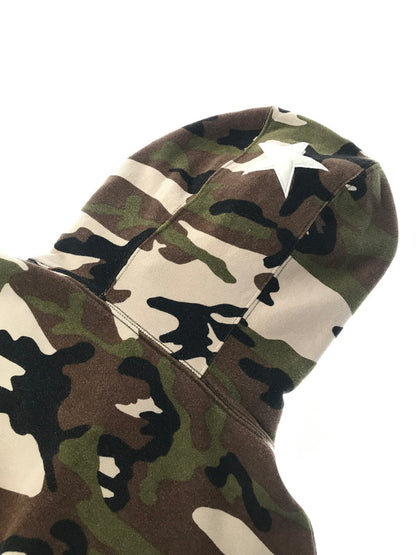【中古品】【メンズ】 F.C. REAL BRISTOL エフシー リアル ブリストル CAMO STAR HOOD PULLOVER PARKA FCRB-167039 プルオーバー パーカー 142-260822-rt-22-tagh サイズ：L カラー：マルチカラー 万代Net店
