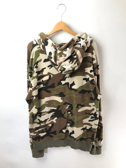 【中古品】【メンズ】 F.C. REAL BRISTOL エフシー リアル ブリストル CAMO STAR HOOD PULLOVER PARKA FCRB-167039 プルオーバー パーカー 142-260822-rt-22-tagh サイズ：L カラー：マルチカラー 万代Net店