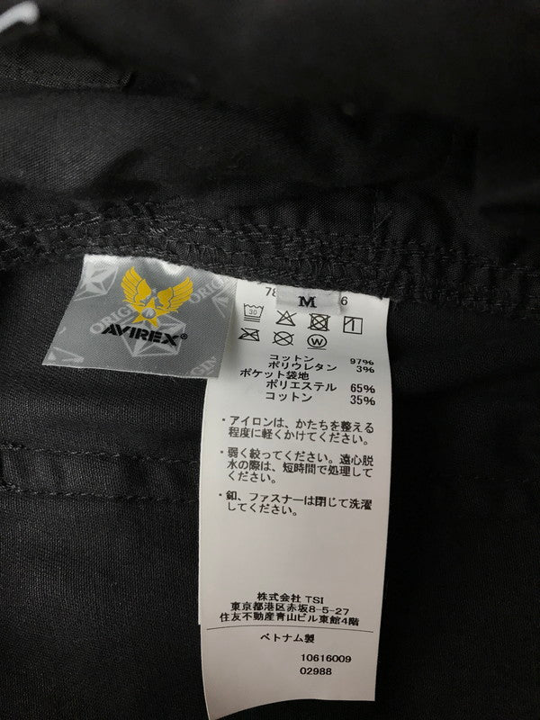 【中古品】【メンズ】 AVIREX アヴィレックス CARGO PANTS BLACK 783-5210026 カーゴパンツ ボトムス 156-260827-rt-18-tagh サイズ：M カラー：ブラック 万代Net店