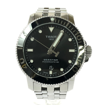 【中古品】【メンズ】 TISSOT ティソ SEASTAR 1000 T120407A シースター オートマティック 腕時計 197-260701-na-12-tagh カラー：シルバー 万代Net店