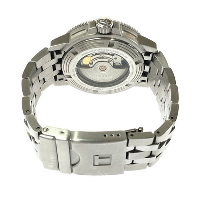 【中古品】【メンズ】 TISSOT ティソ SEASTAR 1000 T120407A シースター オートマティック 腕時計 197-260701-na-12-tagh カラー：シルバー 万代Net店