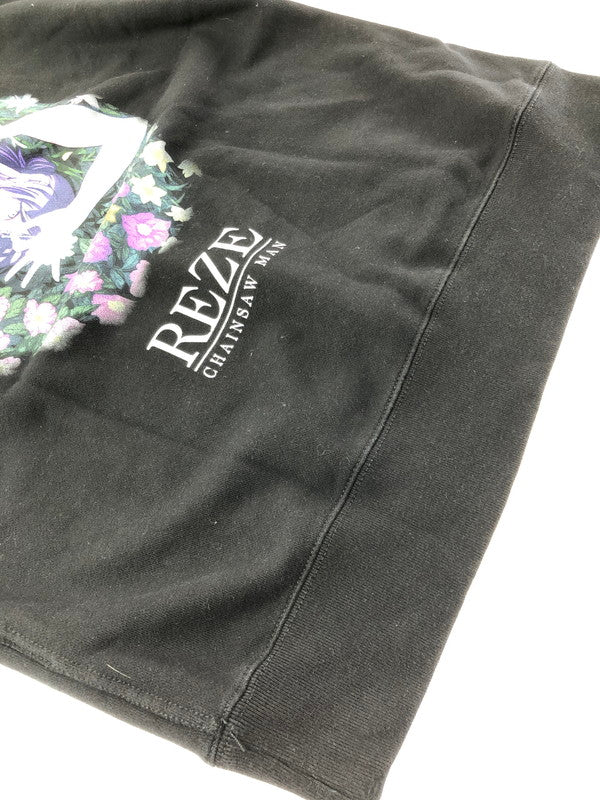 【中古品】【メンズ】 GLAMB グラム × チェンソーマン レゼ篇 HOODIE パーカー トップス 142-260702-rt-17-tag サイズ：L カラー：ブラック 万代Net店