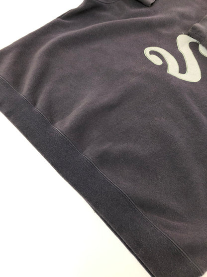 【中古品】【メンズ】 OLD STUSSY オールド ステューシー 00's OLD ENGLISH S LOGO SWEATSHIRT 2000年代 オールド イングリッシュ ロゴ スウェットシャツ 銀タグ トレーナー 142-260702-rt-14-tag サイズ：L カラー：ネイビー 万代Net店