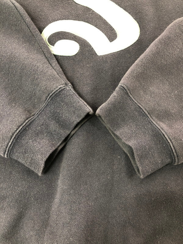 【中古品】【メンズ】 OLD STUSSY オールド ステューシー 00's OLD ENGLISH S LOGO SWEATSHIRT 2000年代 オールド イングリッシュ ロゴ スウェットシャツ 銀タグ トレーナー 142-260702-rt-14-tag サイズ：L カラー：ネイビー 万代Net店