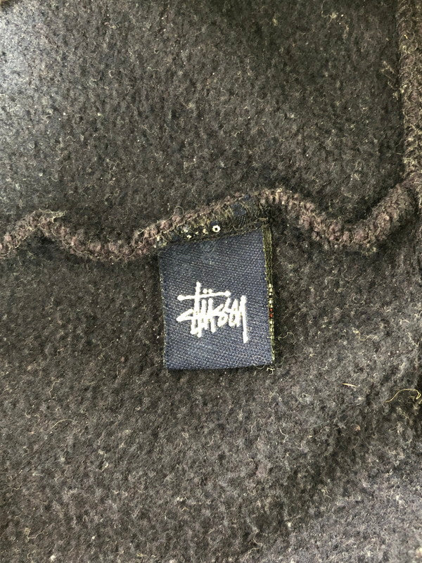 【中古品】【メンズ】 OLD STUSSY オールド ステューシー 00's OLD ENGLISH S LOGO SWEATSHIRT 2000年代 オールド イングリッシュ ロゴ スウェットシャツ 銀タグ トレーナー 142-260702-rt-14-tag サイズ：L カラー：ネイビー 万代Net店
