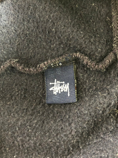 【中古品】【メンズ】 OLD STUSSY オールド ステューシー 00's OLD ENGLISH S LOGO SWEATSHIRT 2000年代 オールド イングリッシュ ロゴ スウェットシャツ 銀タグ トレーナー 142-260702-rt-14-tag サイズ：L カラー：ネイビー 万代Net店