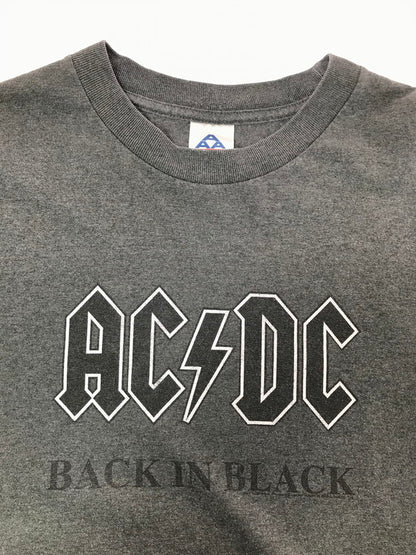 【中古品】【メンズ】 ACDC エールシーディーシー ALSTYLE APPAREL&ACTIVEWEAR BACK IN BLACK BAND T-SHIRT GRAY タグ メキシコ製 半袖Tシャツ 146-260818-rt-44-tag カラー：グレー 万代Net店