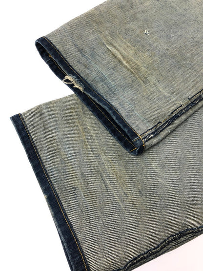 【中古品】【メンズ】 OLD STUSSY オールド ステューシー 90's DENIM PANTS 90年代 デニム パンツ USA製 赤タグ ジーンズ 153-260702-rt-06-tag サイズ：36 カラー：インディゴ 万代Net店