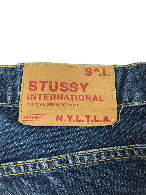 【中古品】【メンズ】 OLD STUSSY オールド ステューシー 90's DENIM PANTS 90年代 デニム パンツ USA製 赤タグ ジーンズ 153-260702-rt-06-tag サイズ：36 カラー：インディゴ 万代Net店