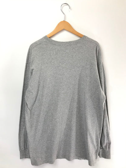 【中古品】【メンズ】 SUPREME シュプリーム 17AW ARABIC LOGO L/S TEE アラビック ロゴ ロング スリーブ Tシャツ 長袖Tシャツ トップス 149-260701-rt-06-tag サイズ：L カラー：グレー 万代Net店