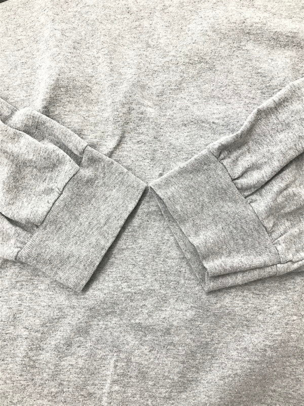 【中古品】【メンズ】 SUPREME シュプリーム 17AW ARABIC LOGO L/S TEE アラビック ロゴ ロング スリーブ Tシャツ 長袖Tシャツ トップス 149-260701-rt-06-tag サイズ：L カラー：グレー 万代Net店
