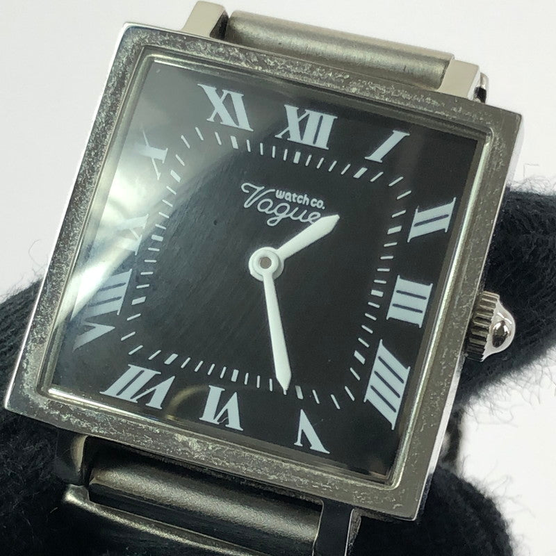 【中古品】【メンズ】 VAGUE WATCH CO. ヴァーグ ウォッチ カンパニー CARRE EXTENSION CR-L-003-SS-SE カレ エクステンション クォーツ 腕時計 197-260701-na-13-tagh カラー：シルバー 万代Net店