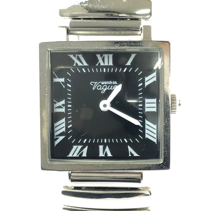 【中古品】【メンズ】 VAGUE WATCH CO. ヴァーグ ウォッチ カンパニー CARRE EXTENSION CR-L-003-SS-SE カレ エクステンション クォーツ 腕時計 197-260701-na-13-tagh カラー：シルバー 万代Net店