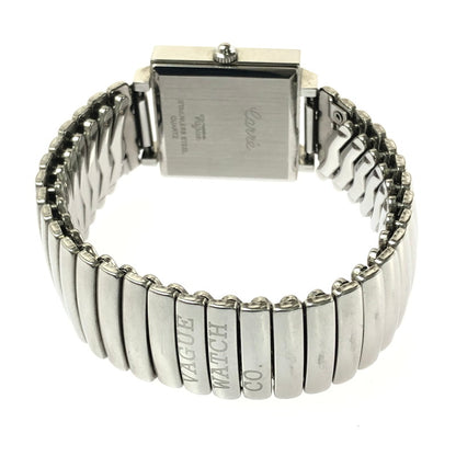 【中古品】【メンズ】 VAGUE WATCH CO. ヴァーグ ウォッチ カンパニー CARRE EXTENSION CR-L-003-SS-SE カレ エクステンション クォーツ 腕時計 197-260701-na-13-tagh カラー：シルバー 万代Net店
