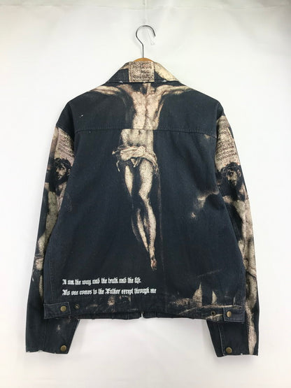 【中古品】【メンズ】 SOMEIT サミット JESUS VINTAGE JACKET ヴィンテージ ジャケット ライトアウター 142-260726-rt-26-tagh サイズ：L カラー：ブラック 万代Net店