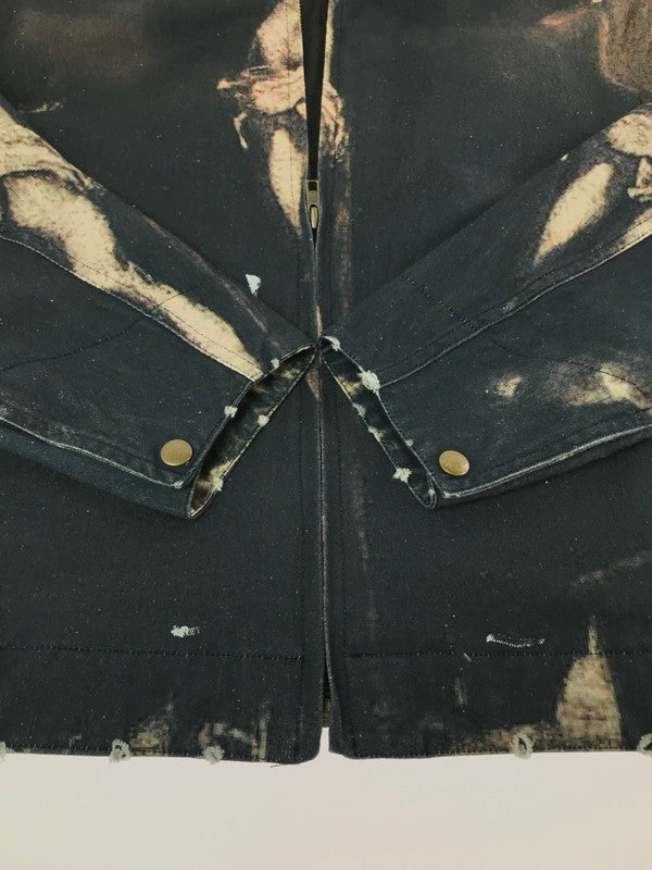 【中古品】【メンズ】 SOMEIT サミット JESUS VINTAGE JACKET ヴィンテージ ジャケット ライトアウター 142-260726-rt-26-tagh サイズ：L カラー：ブラック 万代Net店