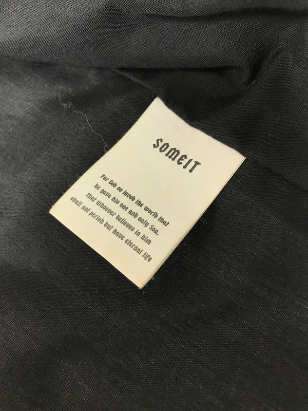 【中古品】【メンズ】 SOMEIT サミット JESUS VINTAGE JACKET ヴィンテージ ジャケット ライトアウター 142-260726-rt-26-tagh サイズ：L カラー：ブラック 万代Net店