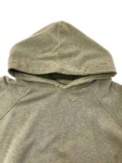 【現状渡し品】【メンズ】 LAID BACK レイド バック LOGO SWEAT HOODIE ヴィンテージ加工 ロゴ スウェット フーディー パーカー 142-260702-rt-16-tag サイズ：2 カラー：ベージュ 万代Net店