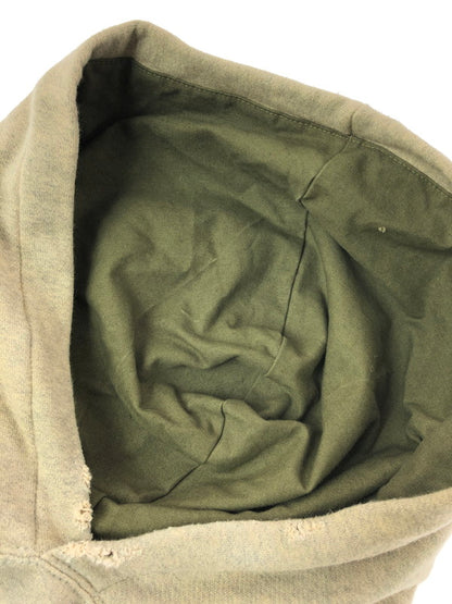 【現状渡し品】【メンズ】 LAID BACK レイド バック LOGO SWEAT HOODIE ヴィンテージ加工 ロゴ スウェット フーディー パーカー 142-260702-rt-16-tag サイズ：2 カラー：ベージュ 万代Net店