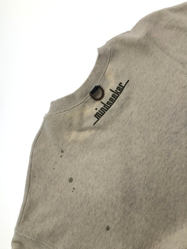 【中古品】【メンズ】 MINDSEEKER マインドシーカー × ICECREAM アイスクリーム RUNNING DOG SWEATSHIRT ICJP215SK002 ランニング ドッグ スウェットシャツ トレーナー 142-260711-na-12-tagh サイズ：L カラー：グレー 万代Net店