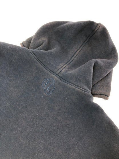 【現状渡し品】【メンズ】 THIRTEEN STUDIOS サーティーン スタジオ DOUBLE LAYER REVERSIBLE HOODIE ダブル れいたー リバーシブル フーディー パーカー 142-260702-rt-15-tag サイズ：XL カラー：ネイビー 万代Net店